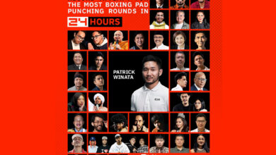 Poster gelaran Guinness World Record Attempt – The Most Boxing Pad Punching Rounds in 24 Hours dari Project 24. (Foto: Istimewa)