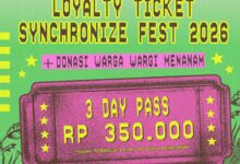 Loyalty ticket Synchronize Fest 2026. (Foto: Istimewa)