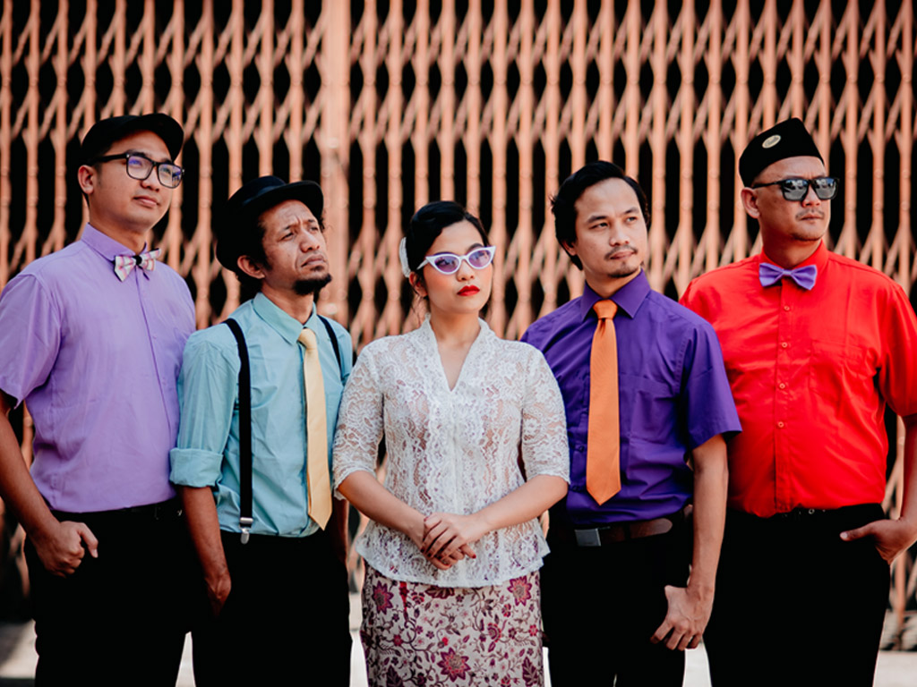 Grup band retro, Deredia. (Foto: Istimewa)