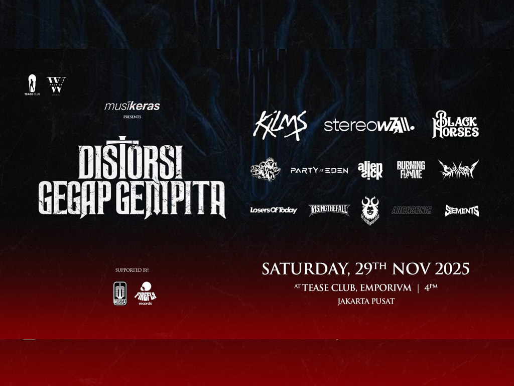 Poster promosi Distorsi Gegap Gempita. (Foto: Istimewa)