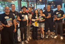 Suasana konferensi pers peluncuran Book of Soundtrack: Bukan Sekadar Cinta, ELEMENT, Vitalia, dan Karin.Kemayu. (Foto: Istimewa)