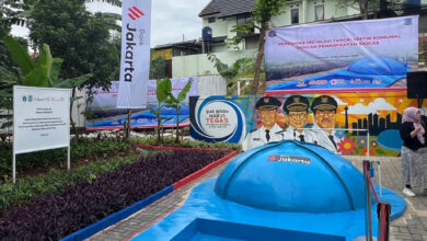 Dokumentasi Instalasi Tangki Septic Komunal dengan Pemanfaatan Biogas (Biodigester) di wilayah Pekayon, Pasar Rebo, Jakarta Timur oleh Bank Jakarta. (Foto: Istimewa)
