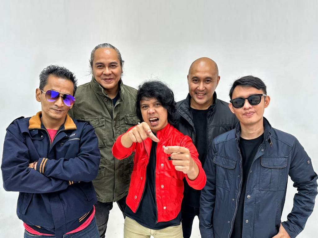Grup band cadas, Rocker Kasarunk. (Foto: Istimewa)
