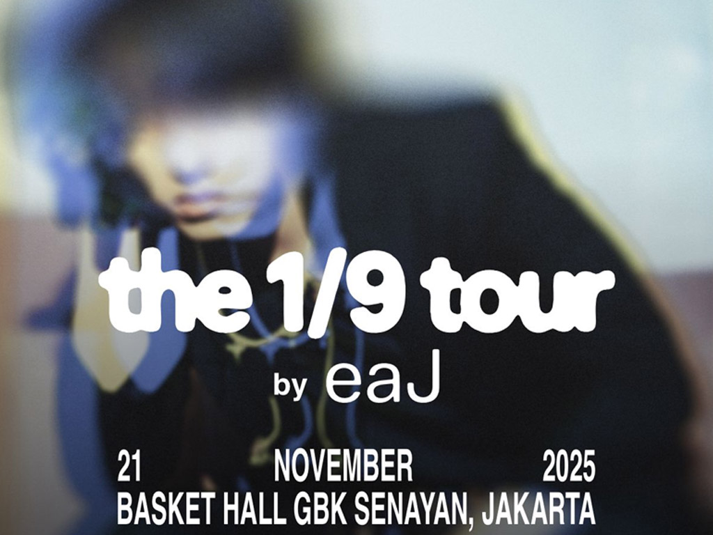 Poster konser The 1/9 Tour eaJ di Jakarta. (Foto: Istimewa)
