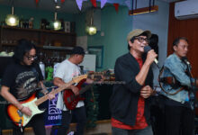 Grup band d'AVERY. (Foto: I Wayan Bagiartana)