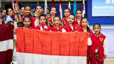 Kontingen Indonesia mencatatkan sejarah gemilang dalam ajang Cheerleading World Championships (CWC) XII 2025. (Foto: Istimewa)