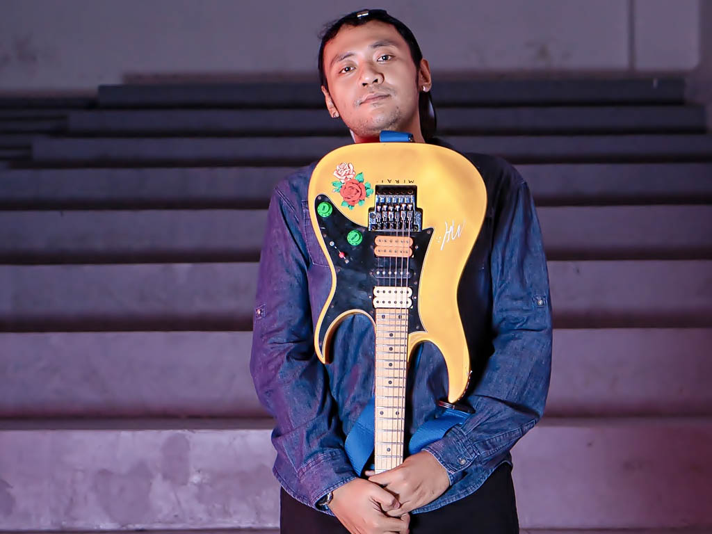 Gitaris asal Malang, Patrick Lesmana. (Foto: Istimewa)