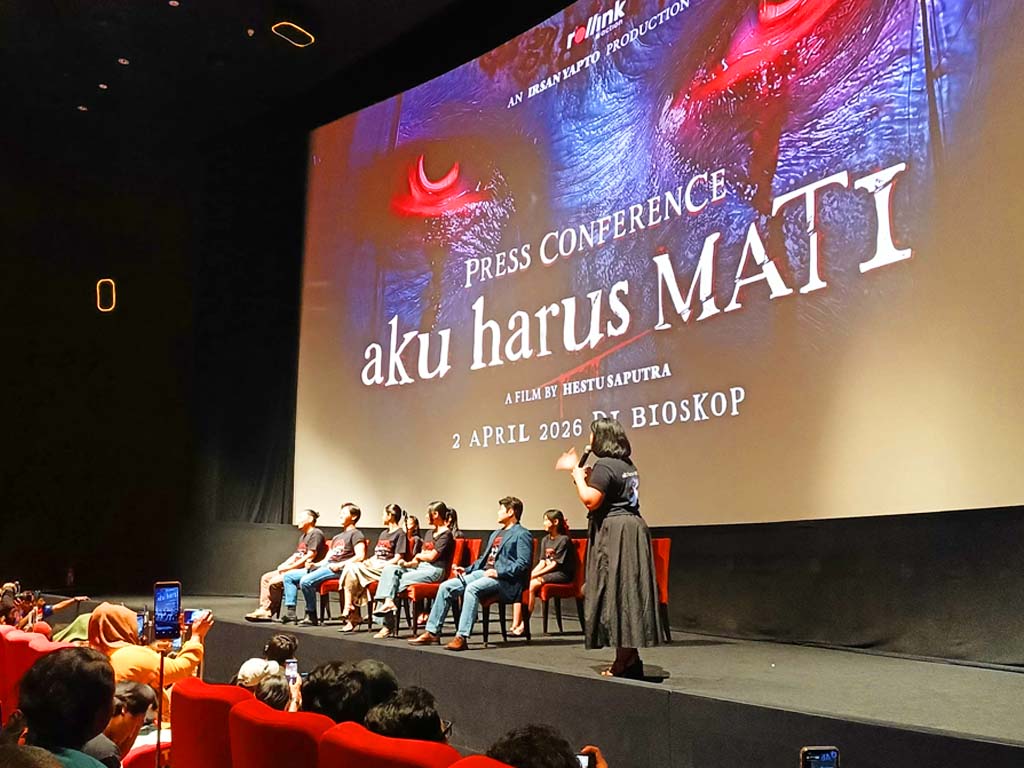 Suasana konferensi pers film Aku Harus Mati. (Foto: Istimewa)