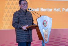Gubernur DKI Jakarta, Pramono Anung saat menghadiri BUMD Leader's Forum di Jakarta. (Foto: Istimewa)