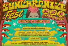 Poster line up fase 1 Synchronize Fest 2026. (Foto: Istimewa)