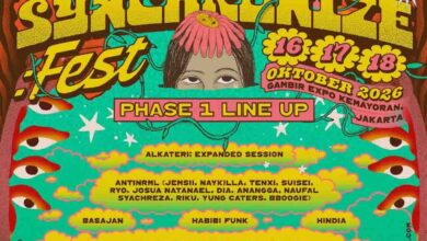 Poster line up fase 1 Synchronize Fest 2026. (Foto: Istimewa)
