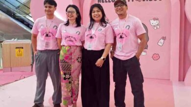 Suasana grand opening pop-up store, Hello Kitty X Jisoo di Jakarta. (Foto: Istimewa)