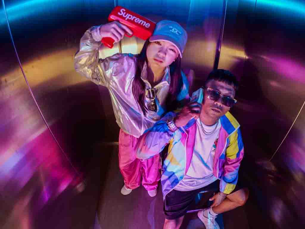 Penyanyi muda Lindee Cremona dan rapper Kawizz. (Foto: Istimewa)