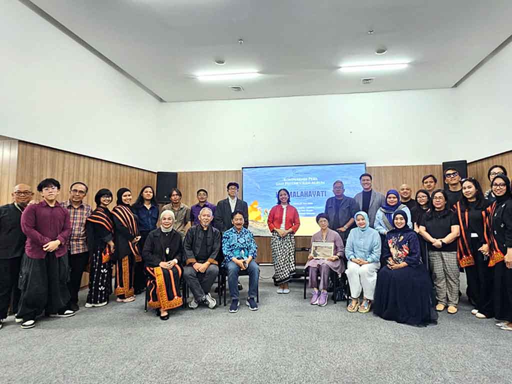 Suasana perilisan album Original Cast of Keumalahayati The Musical. (Foto: Istimewa)
