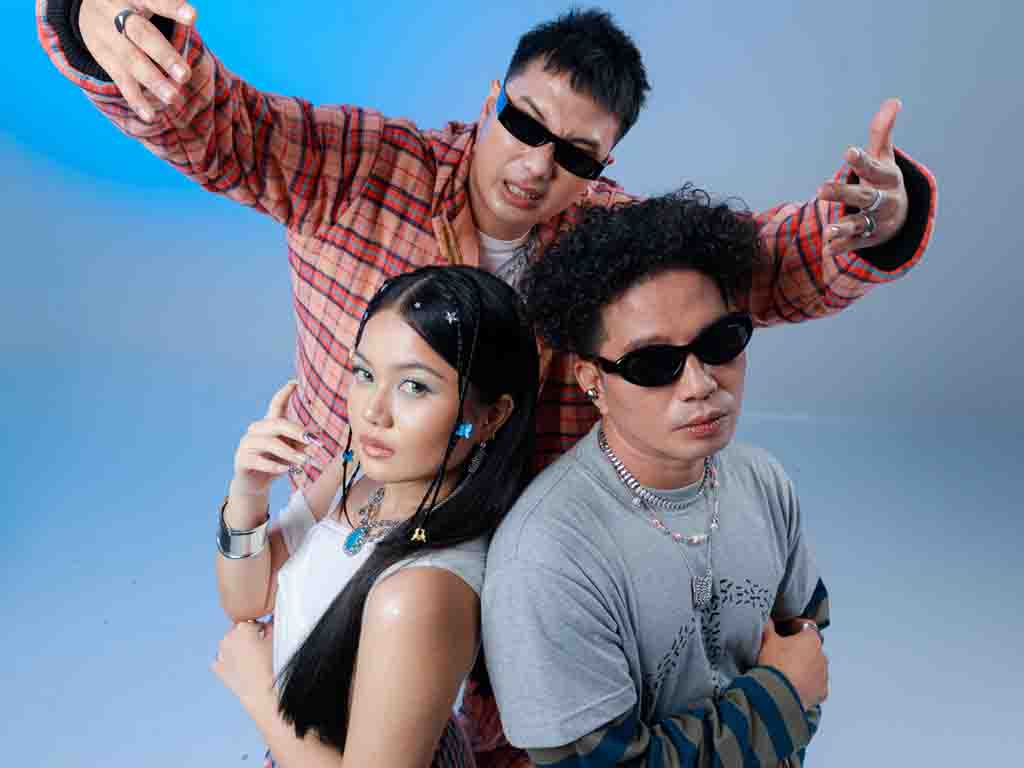 Tiga musisi Indonesia, Roni Joni, Rycko Ria, dan Naomi Ivo. (Foto: Istimewa)