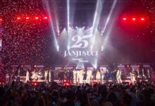 Suasana konser 25 Tahun Janji Suci Yovie & Nuno di Istora Senayan. (Foto: Istimewa)