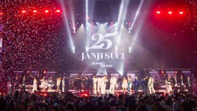 Suasana konser 25 Tahun Janji Suci Yovie & Nuno di Istora Senayan. (Foto: Istimewa)