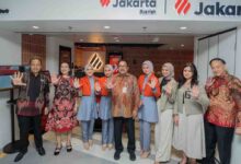 Suasana peresmian New Look Branch KCP Kebayoran Park Bank Jakarta. (Foto: Istimewa)