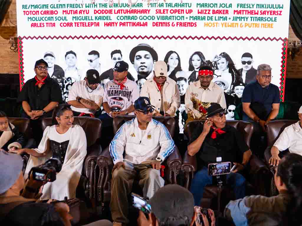 Konferensi pers festival musik Glenn Fredly Kembali Ke Timur. (Foto: Istimewa)