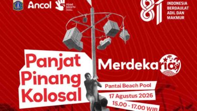 Poster Ancol Merdekaria 2026. (Foto: Istimewa)