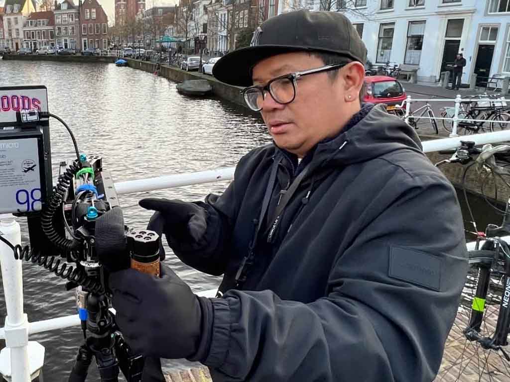 Sutradara film dan video klip musik, Eugene Panji. (Foto: Instagram/eugenepanji)