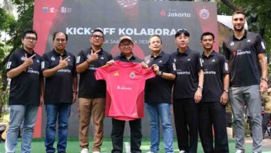 Suasana seremonial kick off kerja sama Bank Jakarta dengan Persija Jakarta. (Foto: Istimewa)