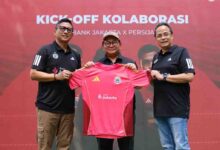 Suasana seremonial kick off kerja sama Bank Jakarta dengan Persija Jakarta. (Foto: Istimewa)