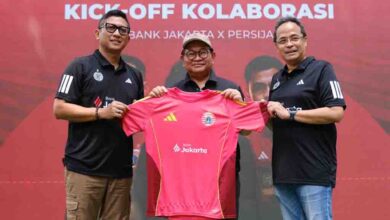 Suasana seremonial kick off kerja sama Bank Jakarta dengan Persija Jakarta. (Foto: Istimewa)