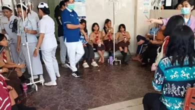Ratusan pelajar dirawat diduga akibat keracunan MBG. (Foto: Dok. Polisi)