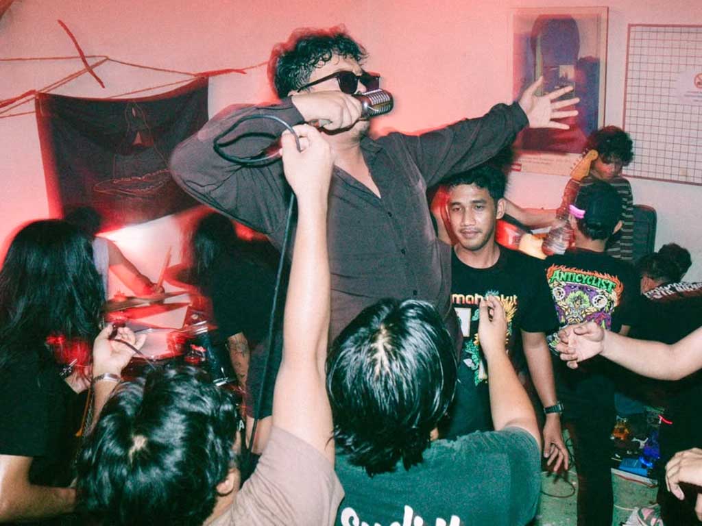 Aksi Papa Acid di Art Jack Vol. 2, Tebet. (Foto: Istimewa)