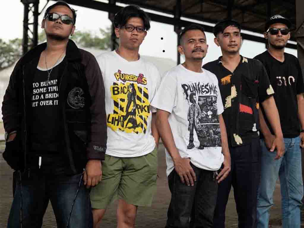 Grup band punk asal Karawang, Punkesmas. (Foto: Istimewa)