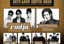 Poster konser Radja. (Foto: Istimewa)