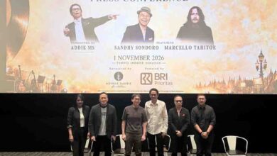 Konferensi pers konser Twilite Orchestra Presents The Beatles & Queen. (Foto: Istimewa)